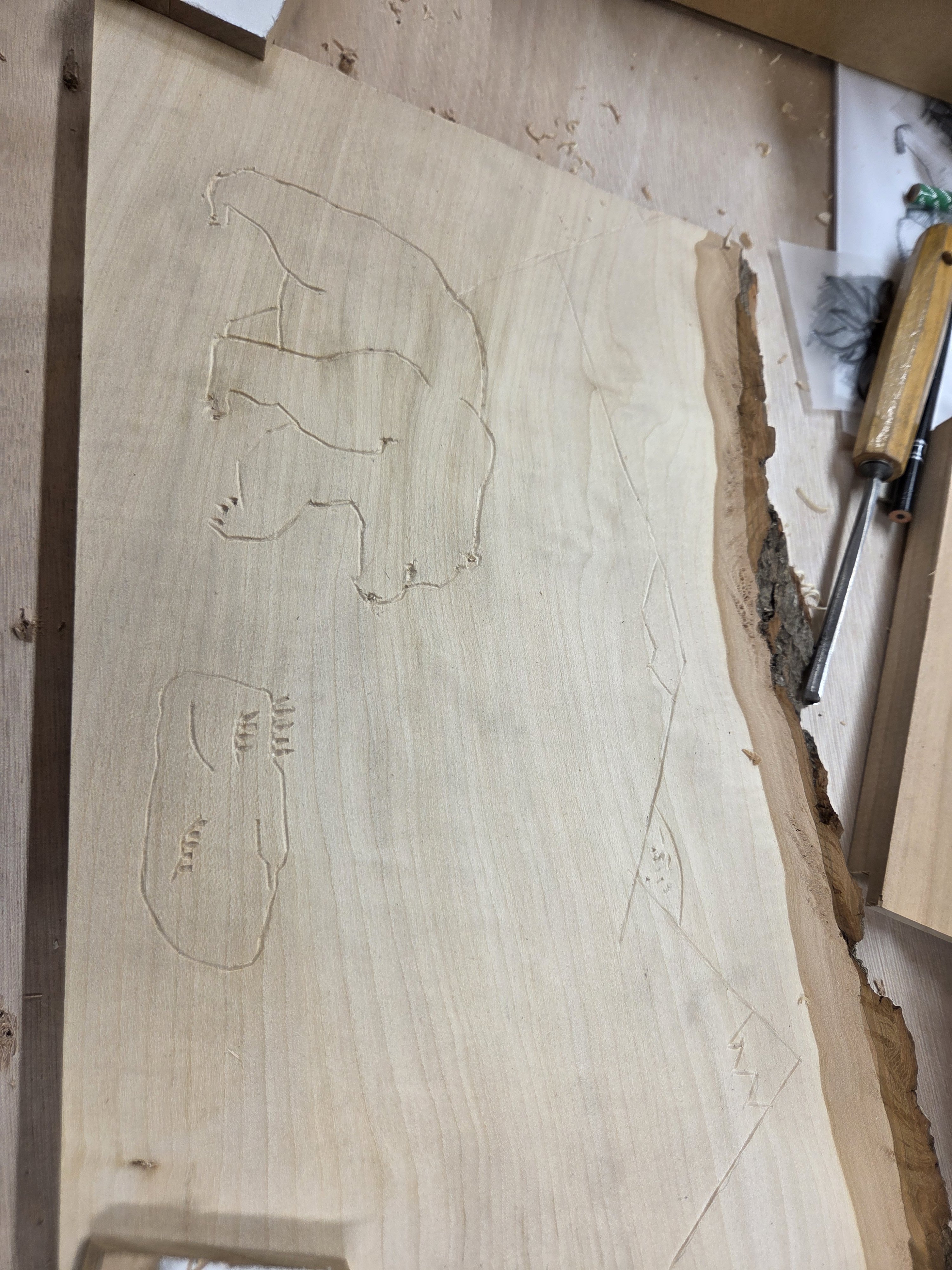 Holzschnitzen 
