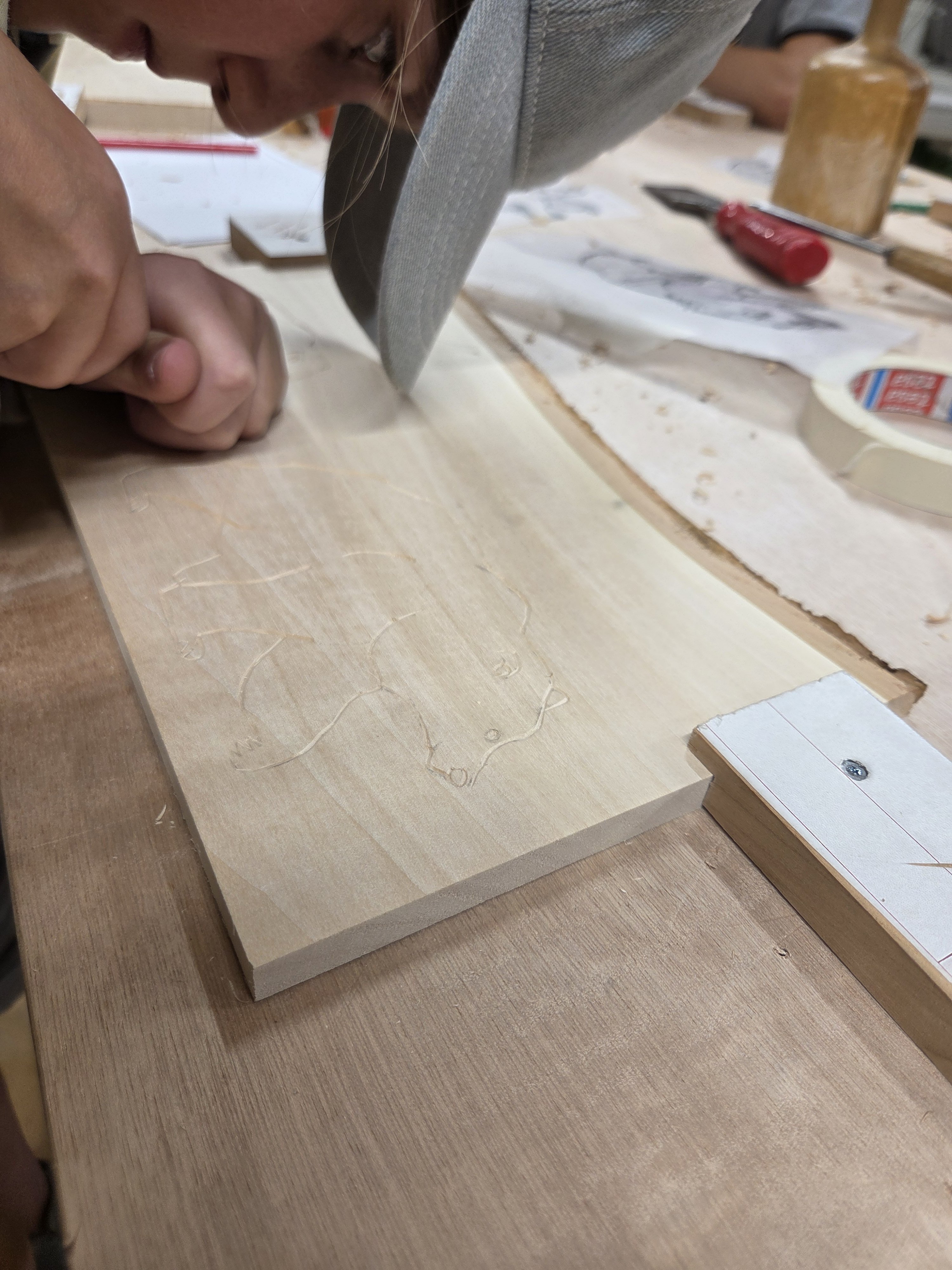 Holzschnitzen 