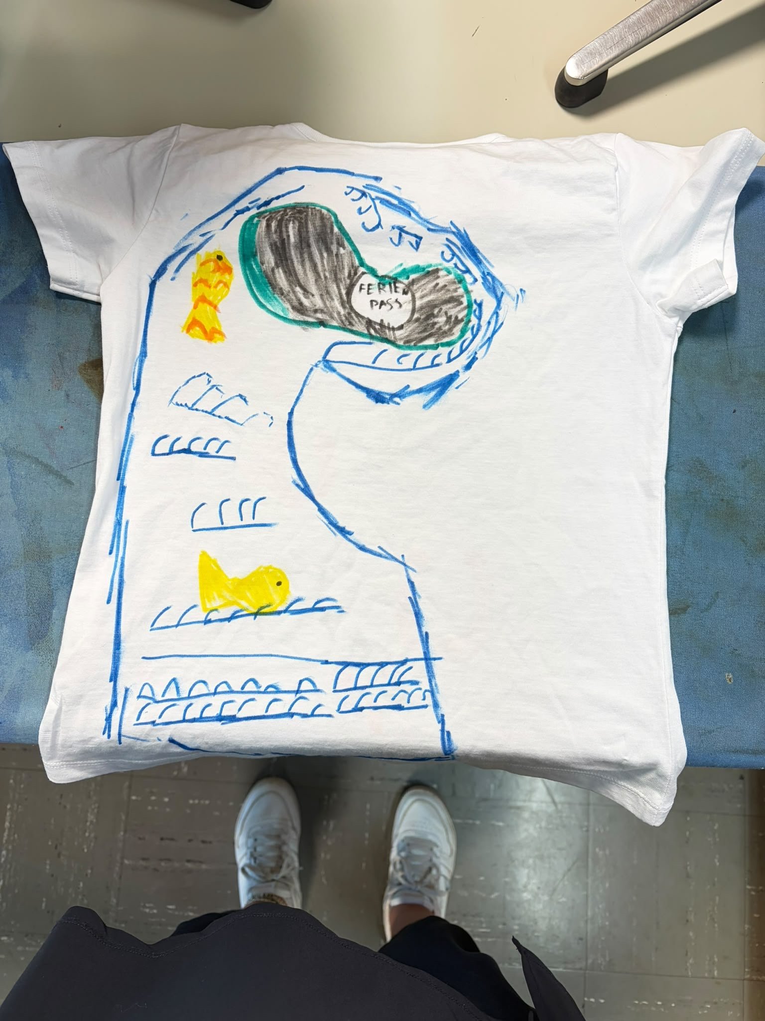 T-Shirt bemalen