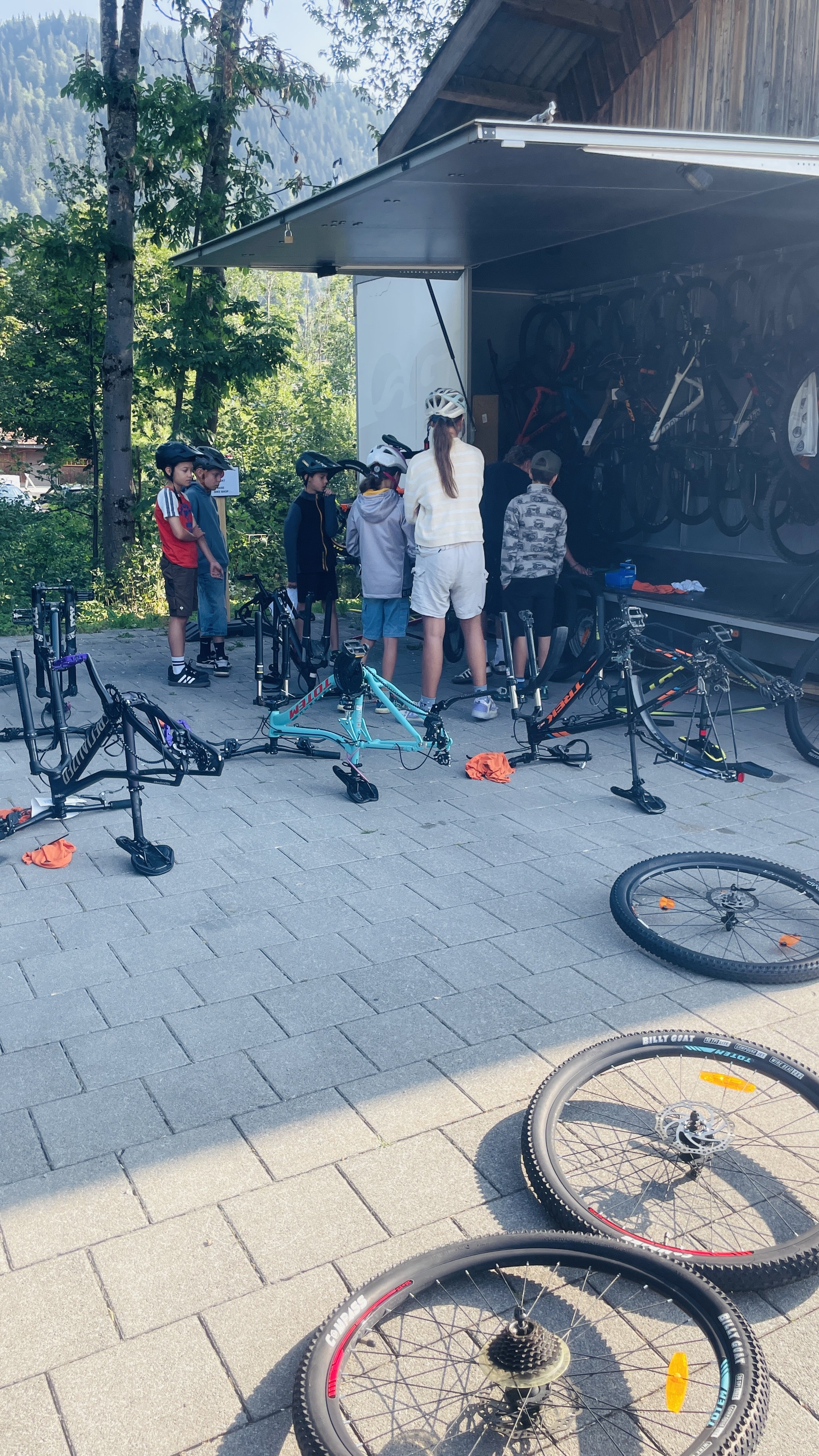 Velo flicken